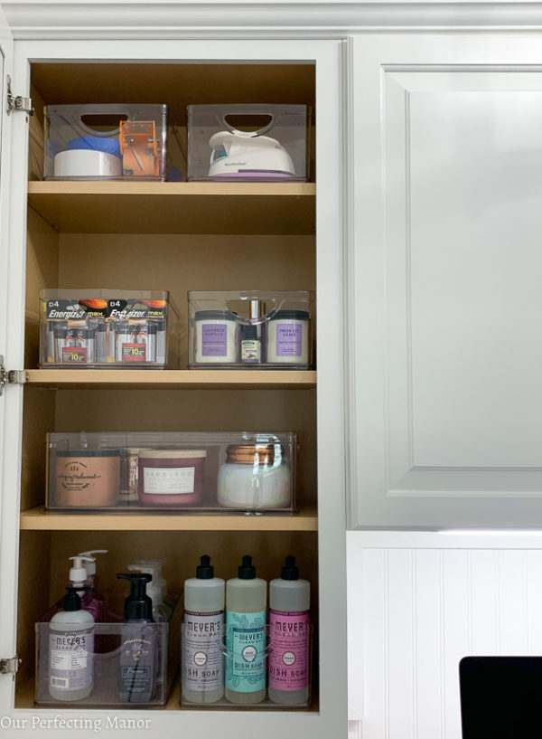 How To Organize your Craft and Homeschool Supply Cabinets | Our ...